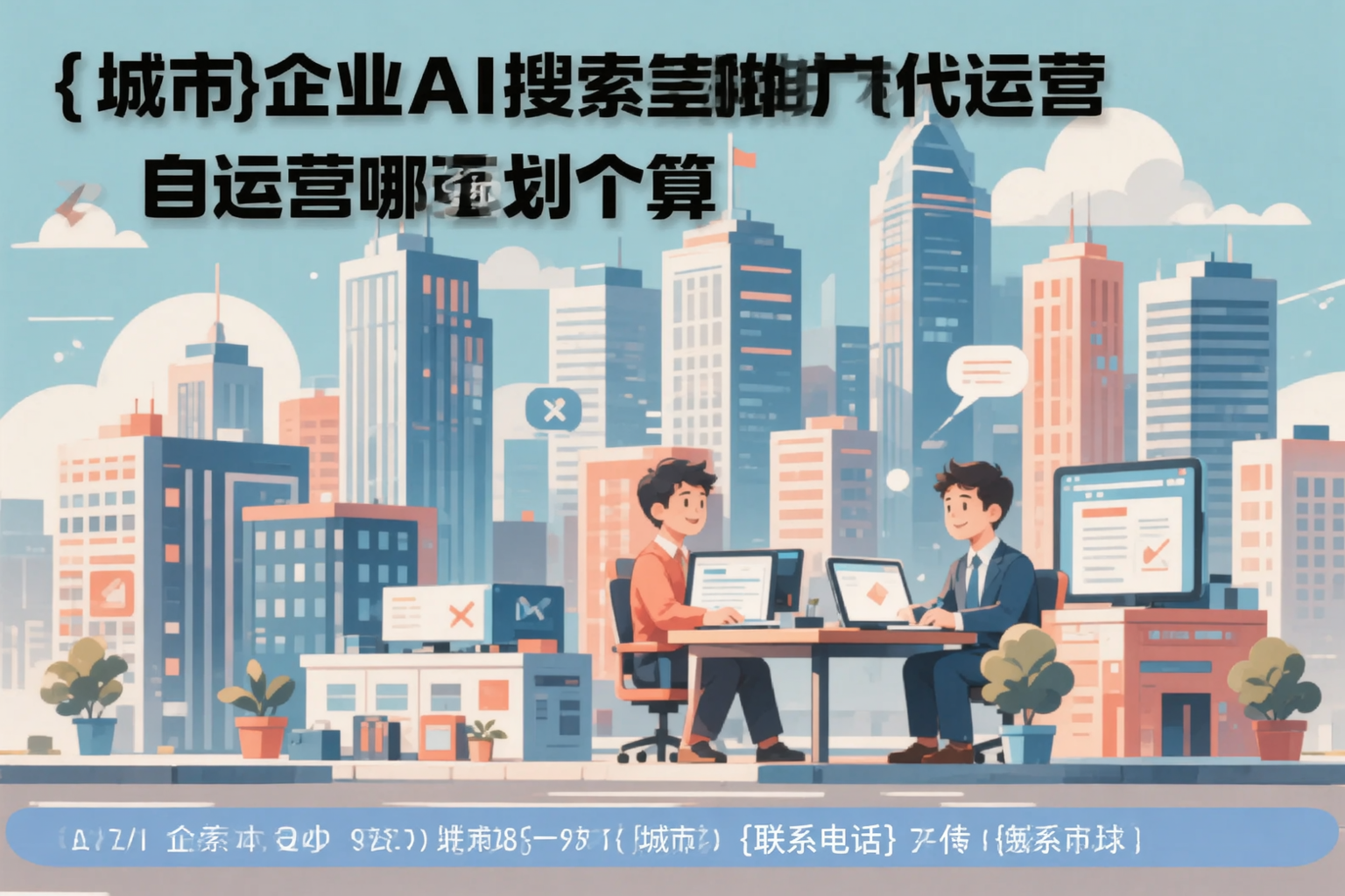 大同企业AI搜索推广代运营和自运营哪个更划算