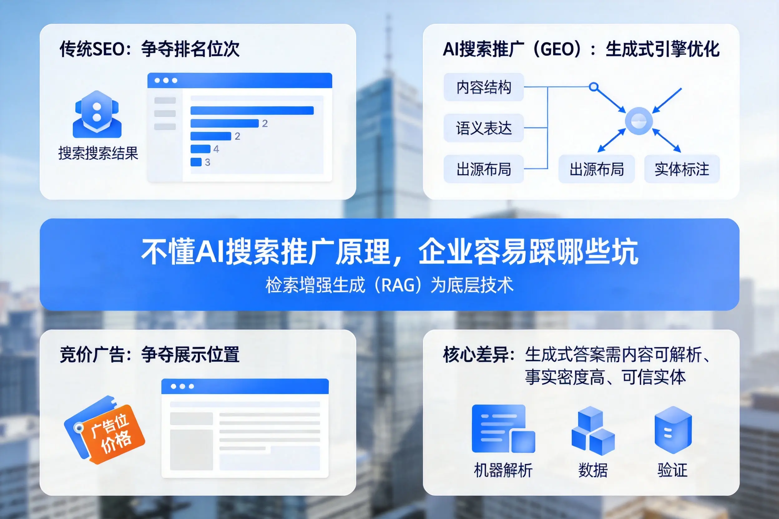 不懂AI搜索推广原理，大同企业容易踩哪些坑