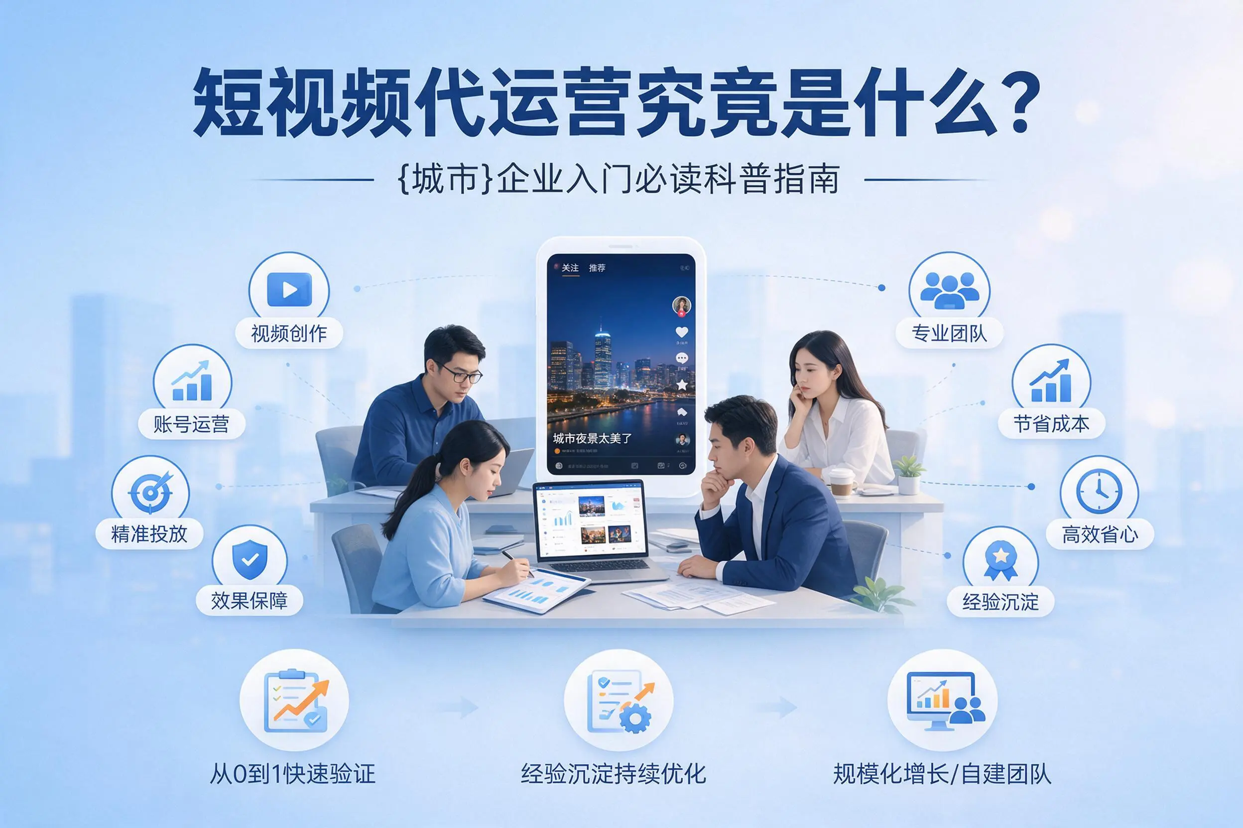 短视频代运营究竟是什么?大同企业入门必读科普指南