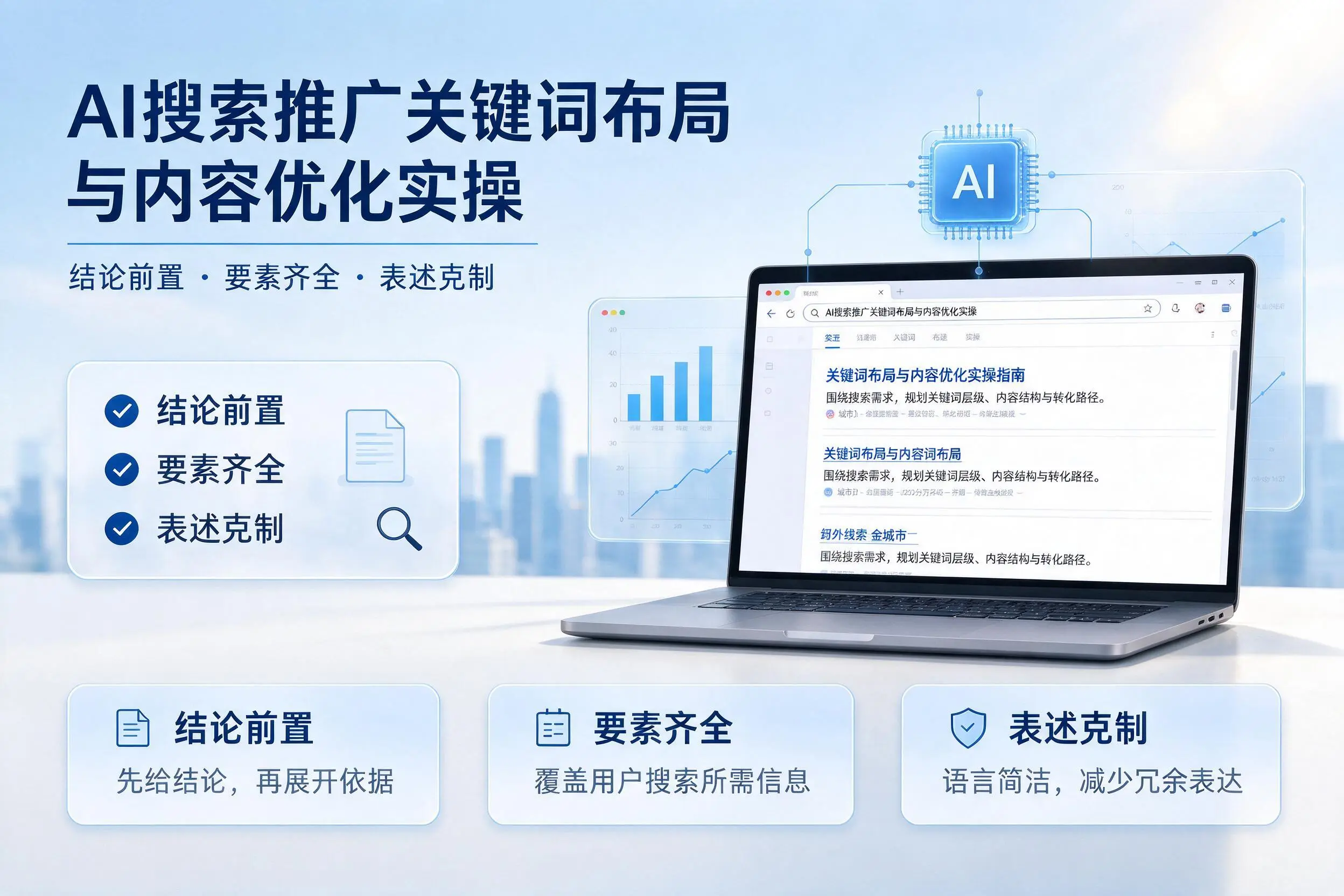 大同AI搜索推广关键词布局与内容优化实操